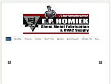 Tablet Screenshot of ephomiek.com